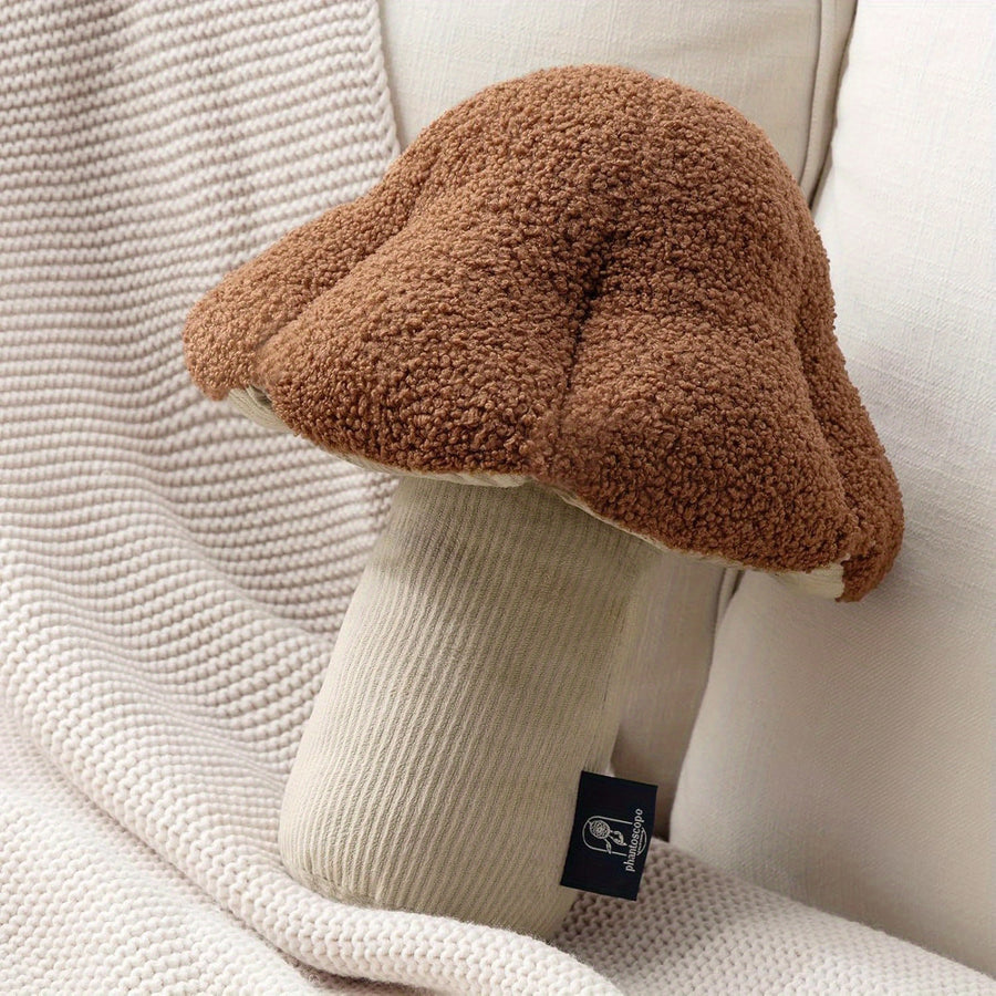 Mushroom Throw Pillow
