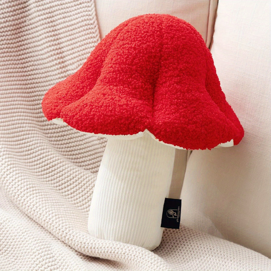 Mushroom Throw Pillow