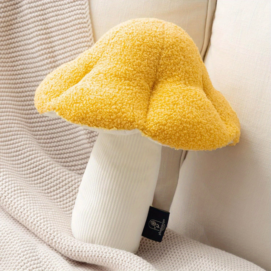 Mushroom Throw Pillow