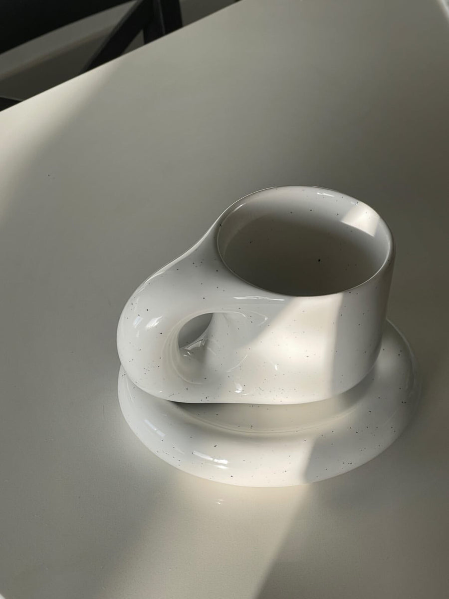 Bubble Ceramic Espresso Mug