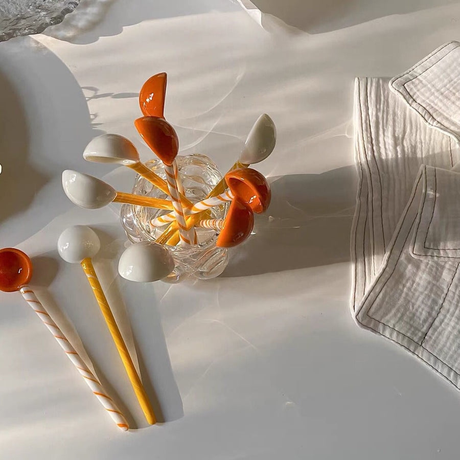 Stained Glass Spiral Coffee Spoon