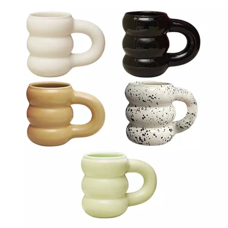 Big Handle Ceramic Mug