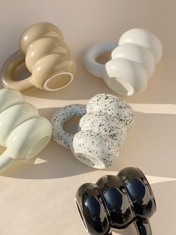 Big Handle Ceramic Mug