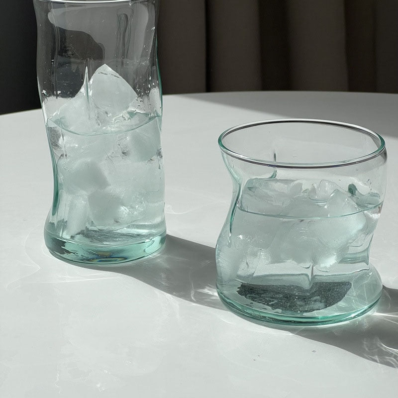 Wavy Glass Cup