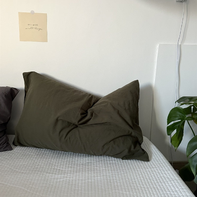 100% Cotton Striped Pillowcases 1pc