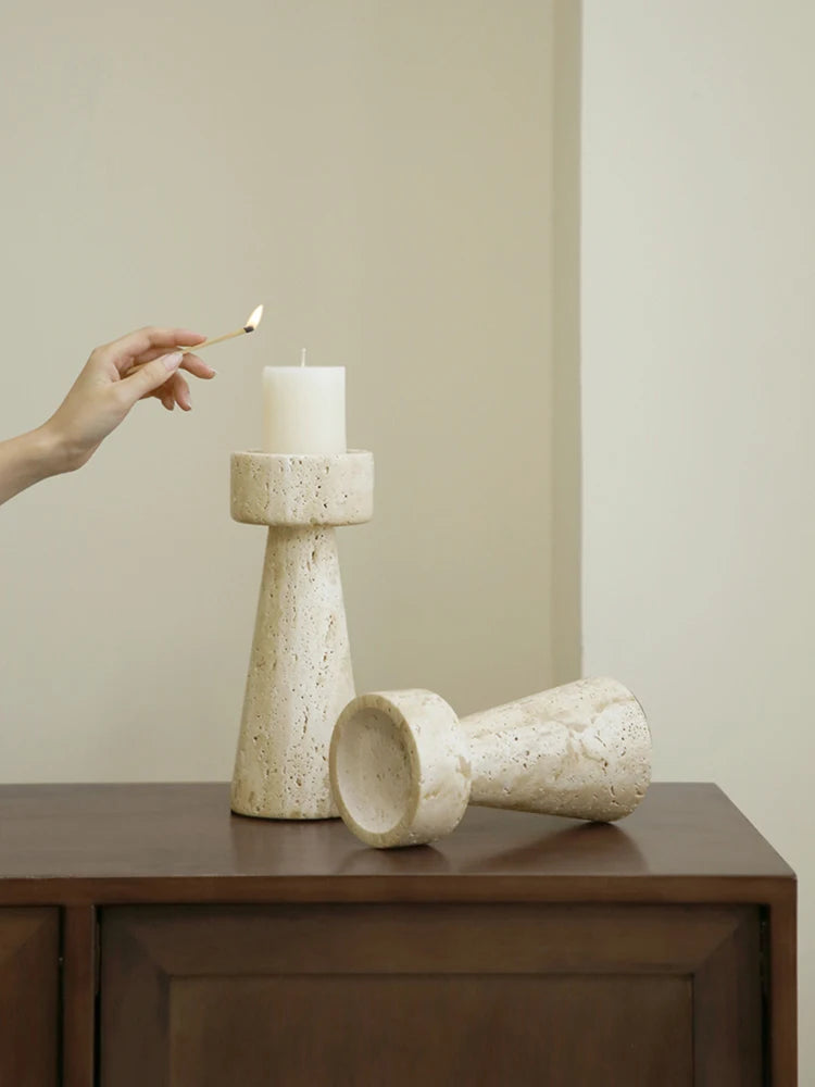 Marble Candle Holder