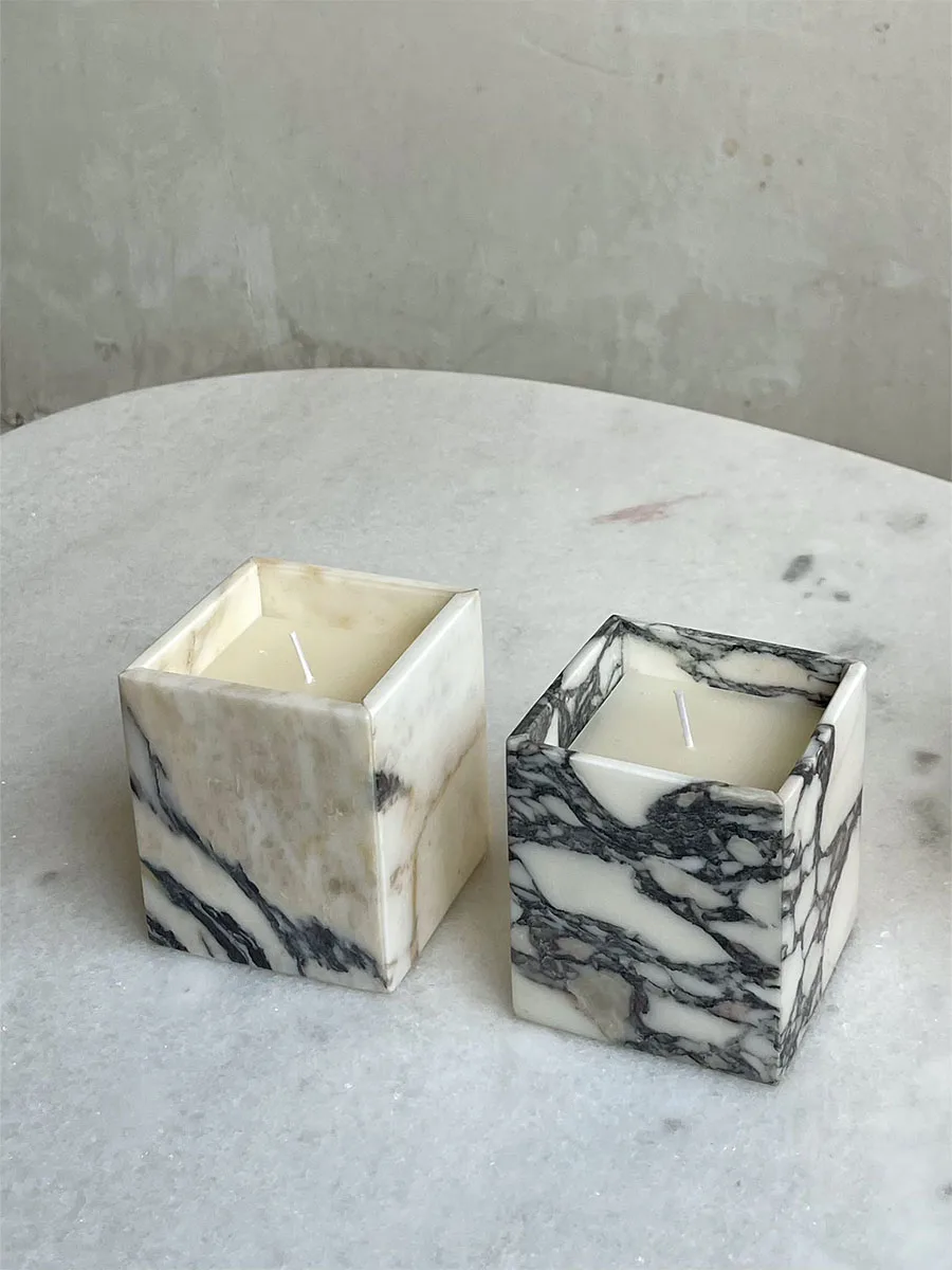 Natural Stone Candle