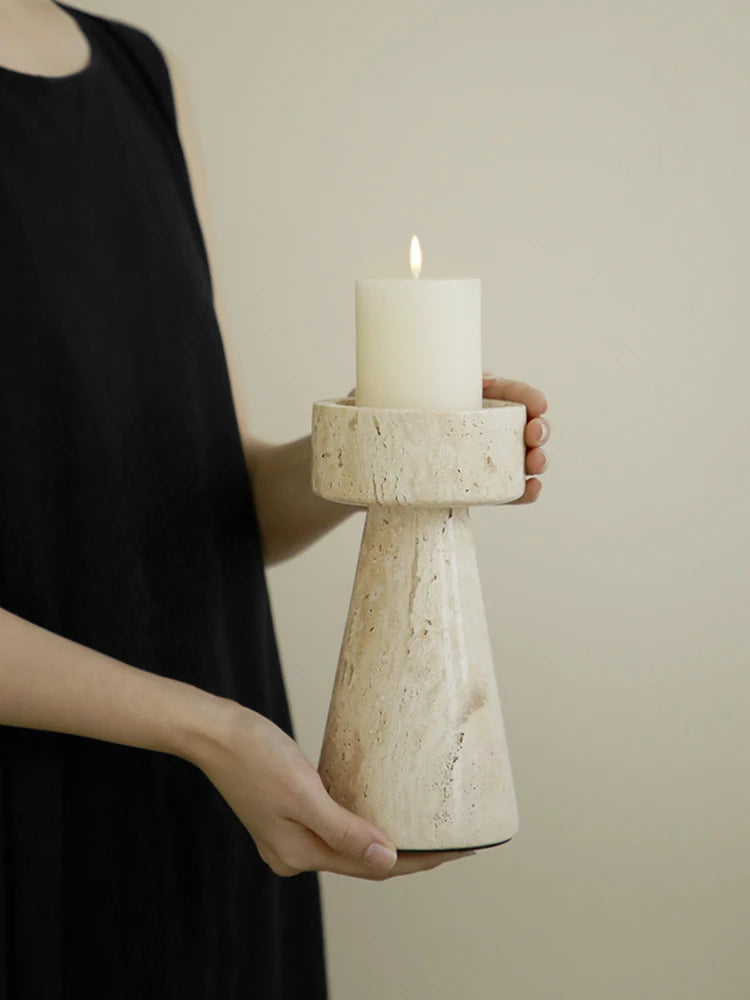 Marble Candle Holder
