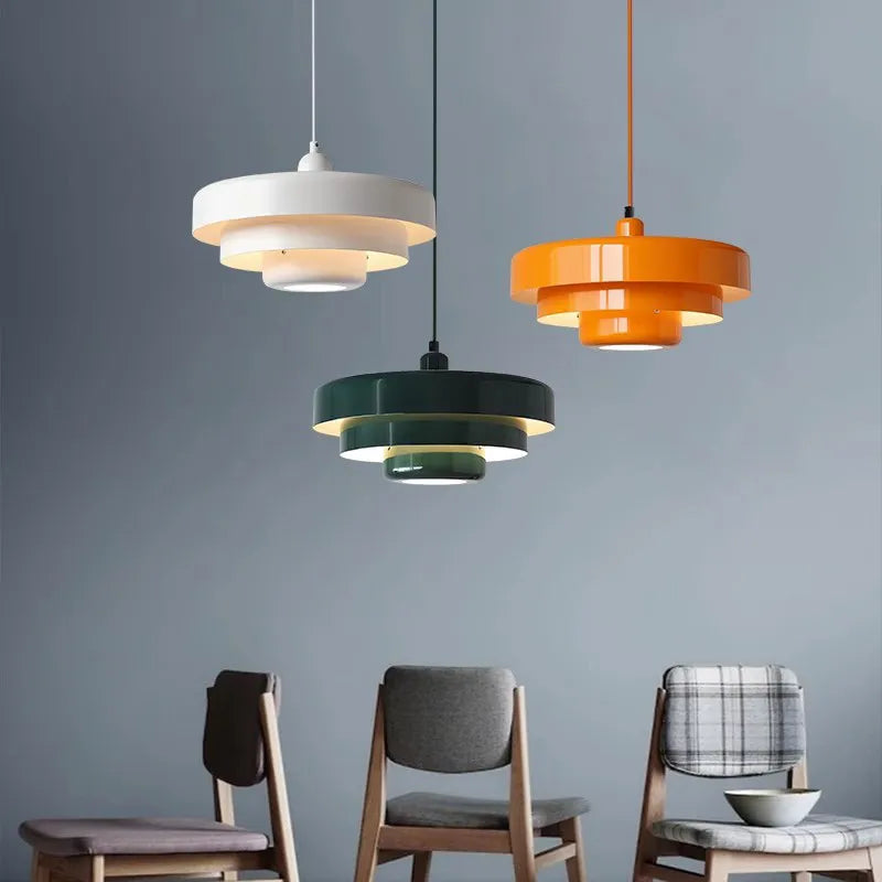 Carbon Steel Macaron Pendant Light