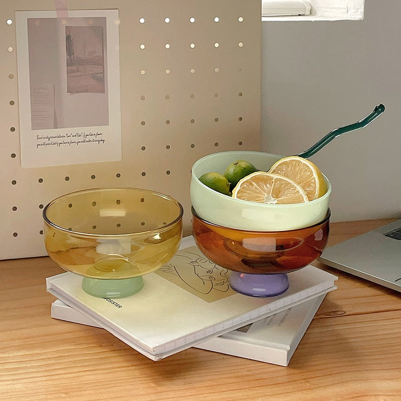 Colorful Glass Bowl