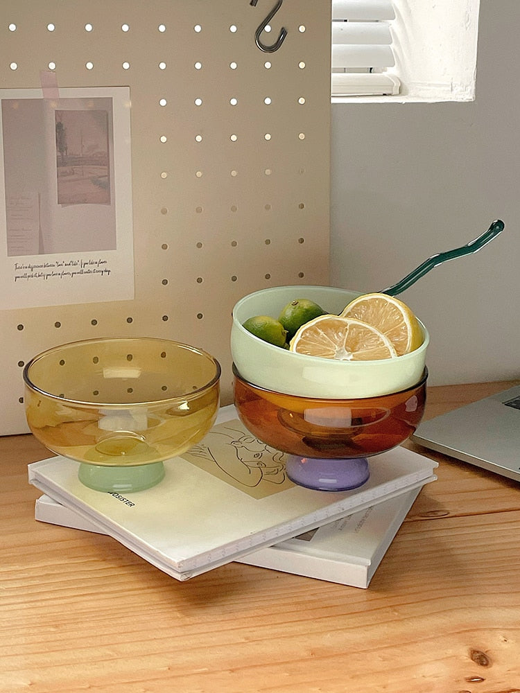 Colorful Glass Bowl