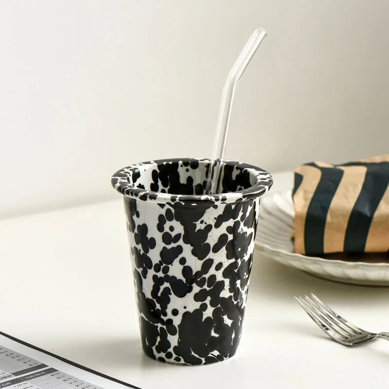 Ceramic Splash Milk Mug