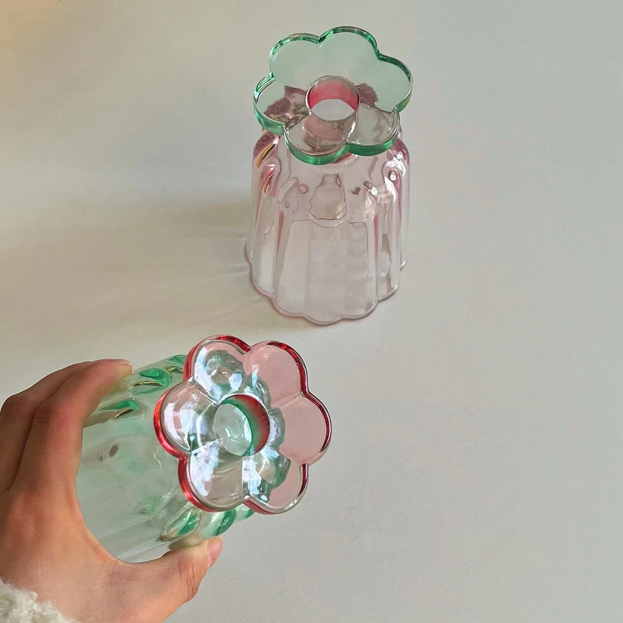 Flower Champagne Glass