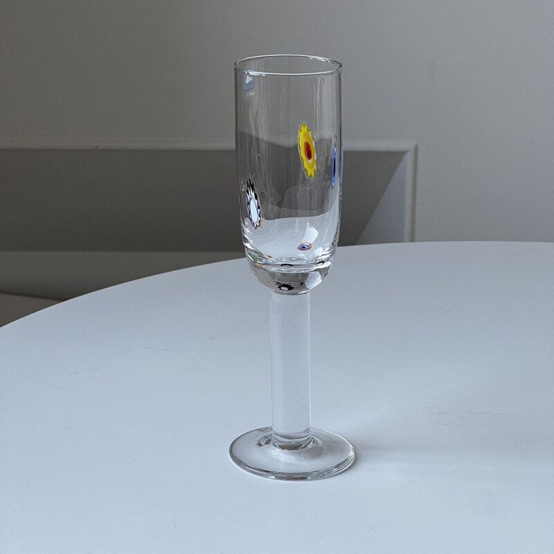 Speckled French Glass