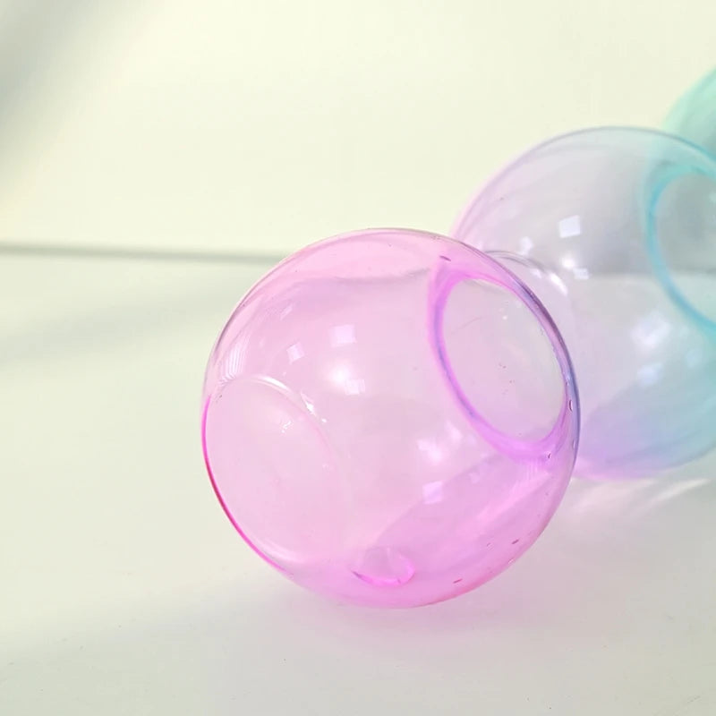 Pastel Flower Bubble Vase