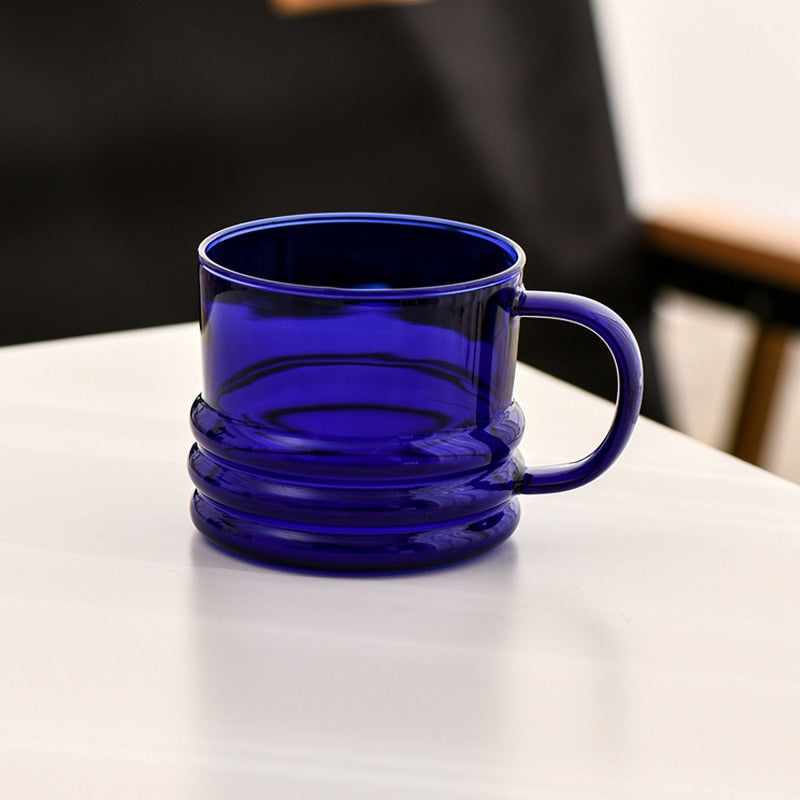 Colored Aura Glass Cup