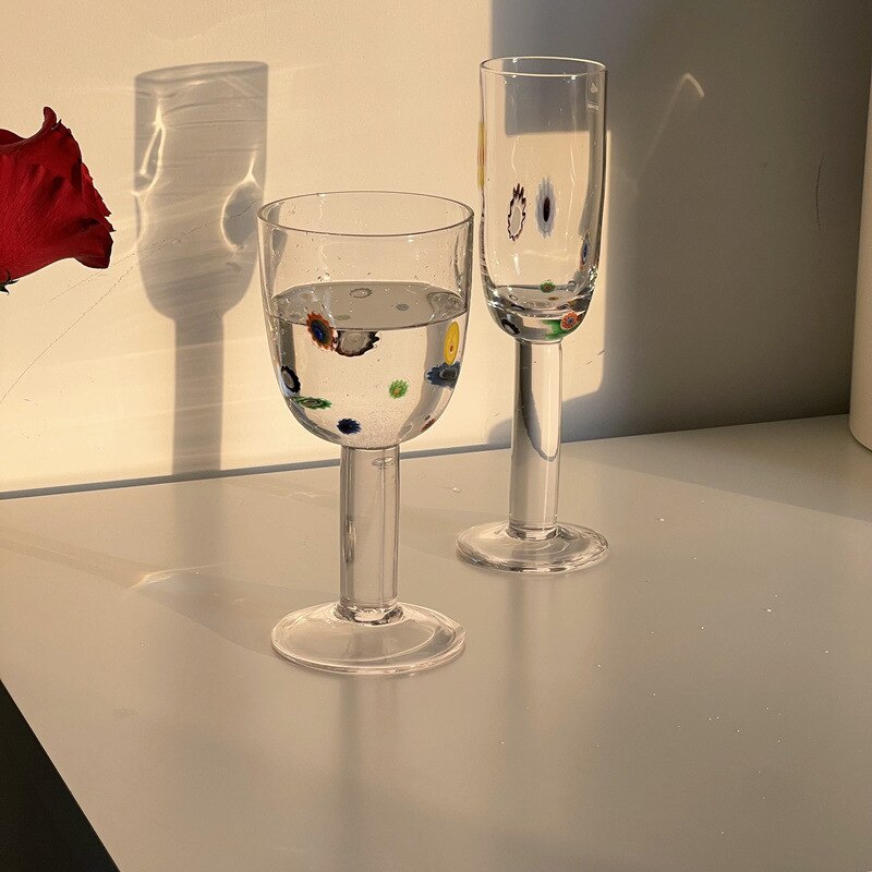 Speckled French Glass