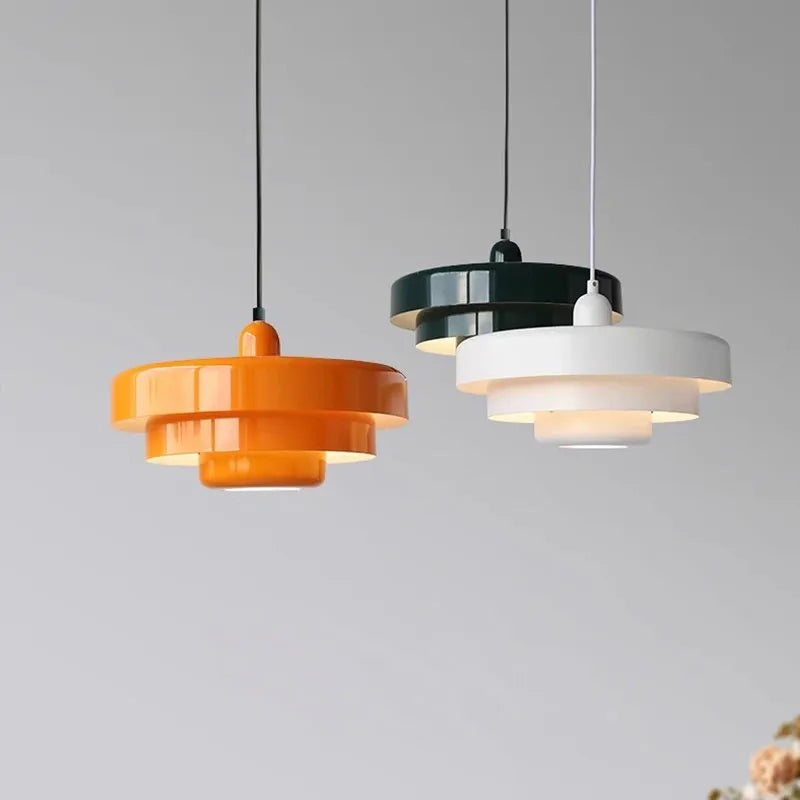 Carbon Steel Macaron Pendant Light