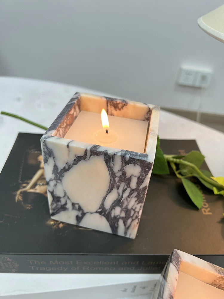 Natural Stone Candle