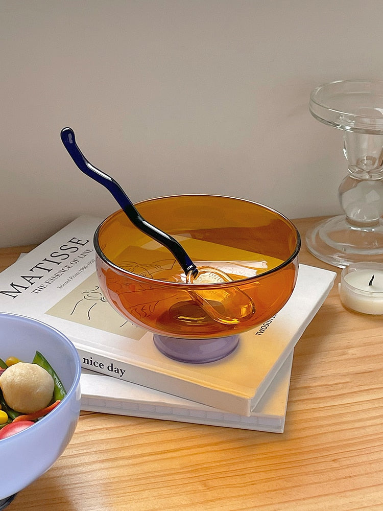Colorful Glass Bowl