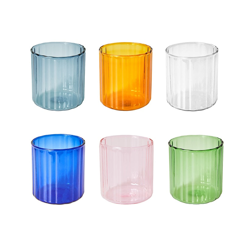 Stripe Glass Cup