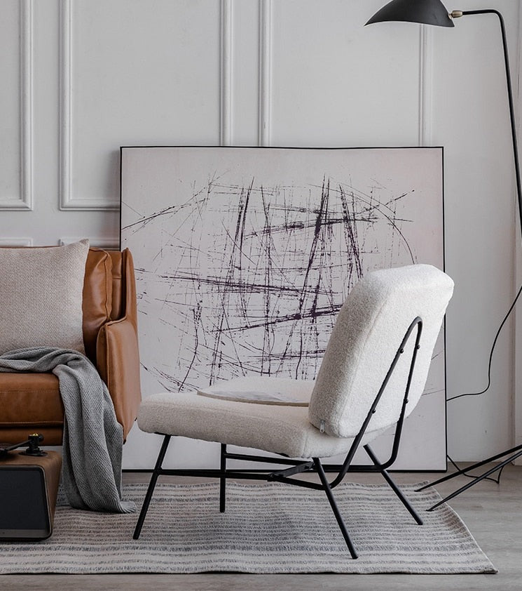 Retro Boucle Sofa Chair