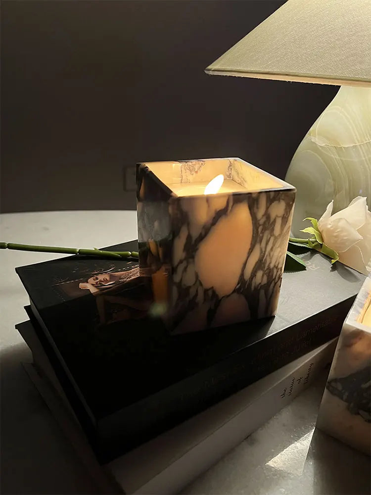 Natural Stone Candle