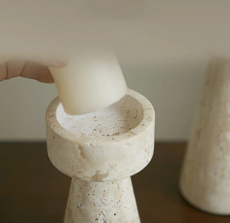Marble Candle Holder