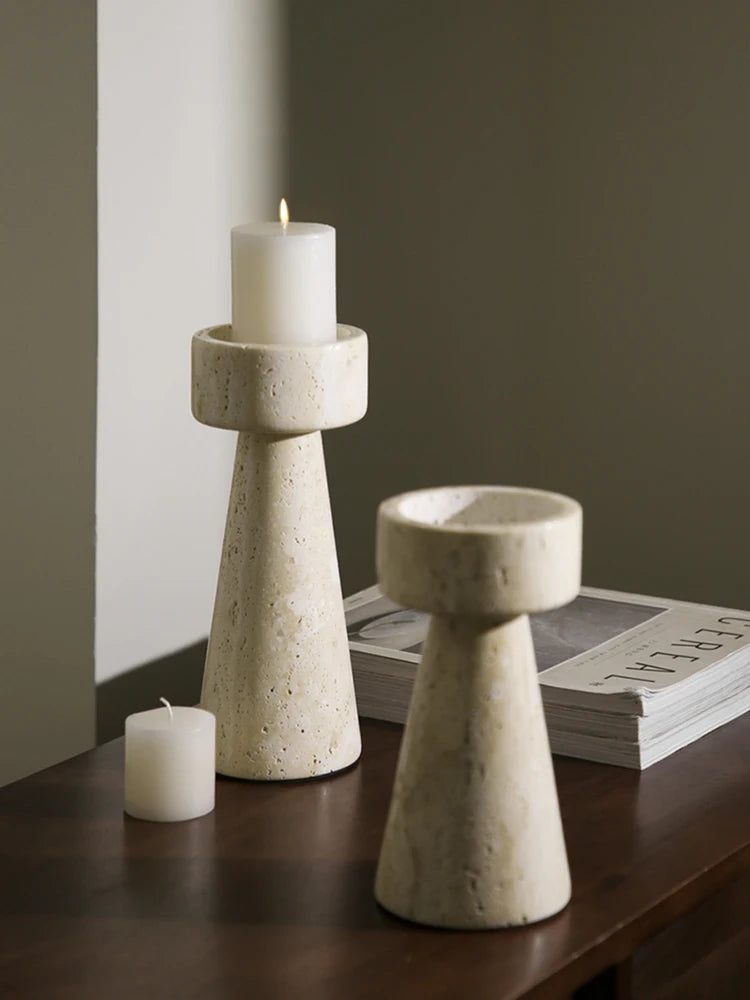 Marble Candle Holder