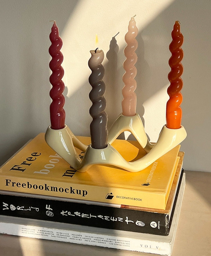 Wave Candlestick Holder