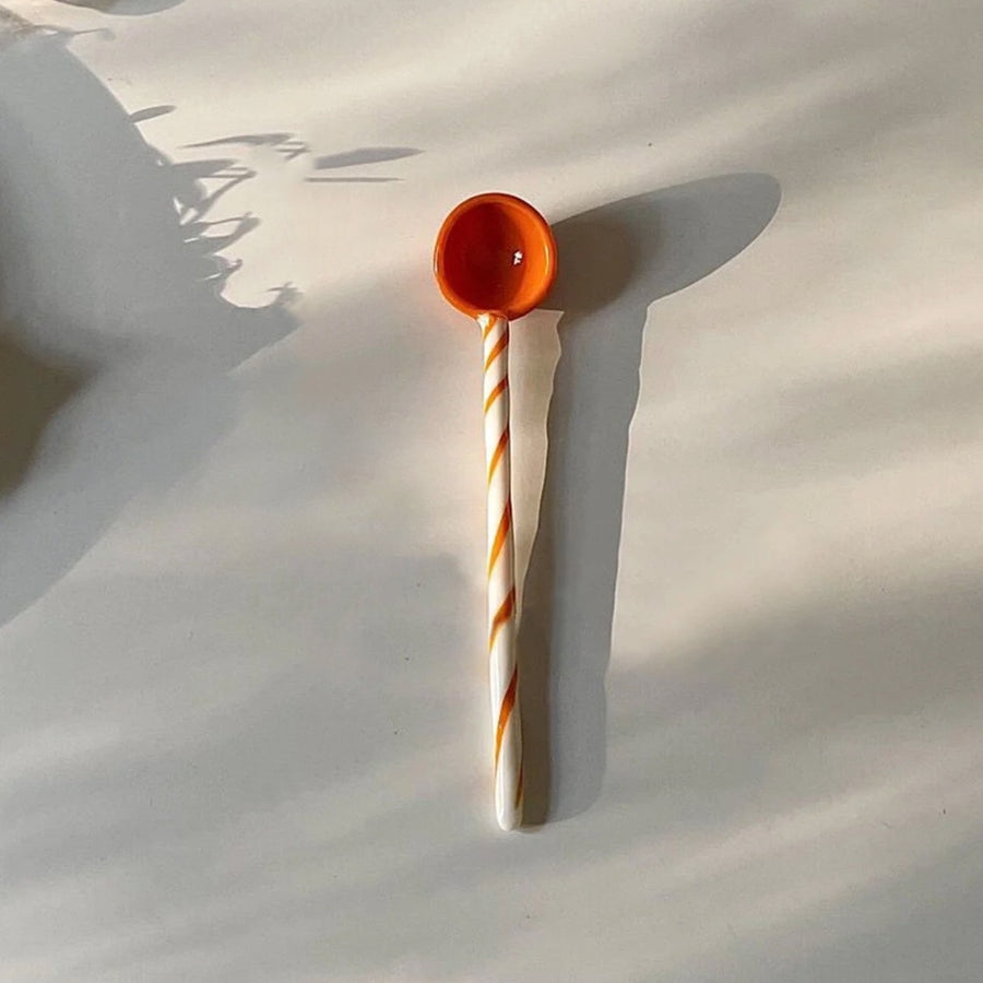 Stained Glass Spiral Coffee Spoon
