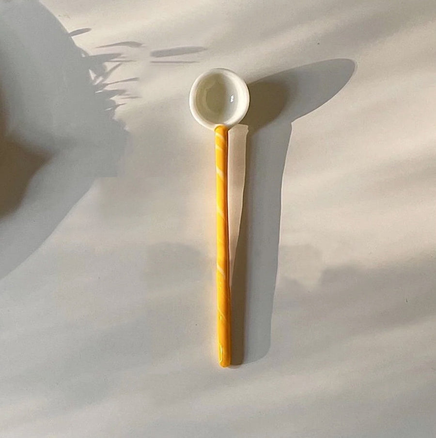 Stained Glass Spiral Coffee Spoon
