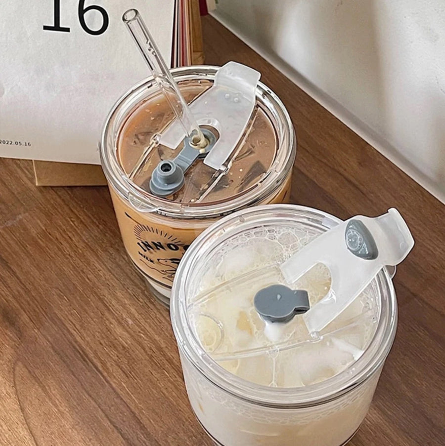 Kawaii Glass To Go Cup