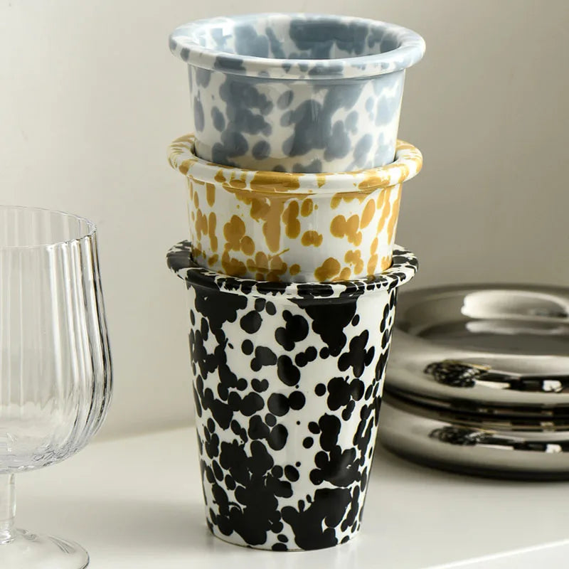 Ceramic Splash Milk Mug
