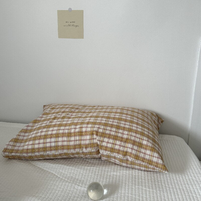 100% Cotton Striped Pillowcases 1pc