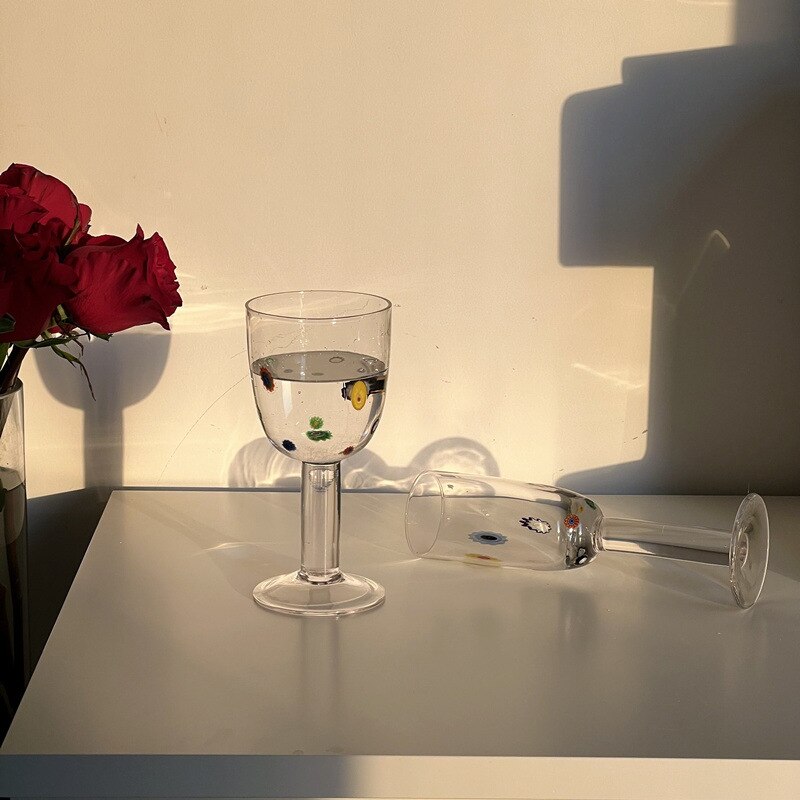 Speckled French Glass