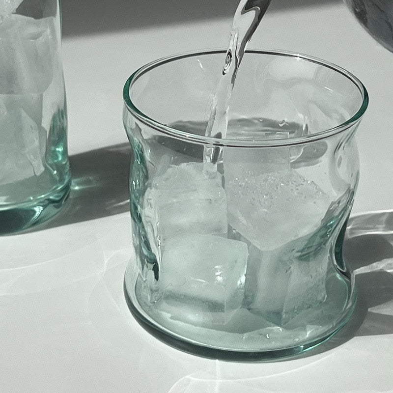 Wavy Glass Cup