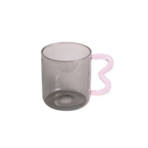 Waved Ear Glass Mug