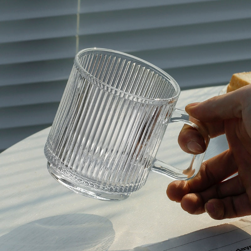 Ripple Glass Mug